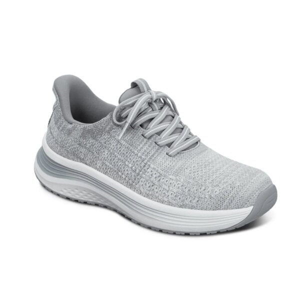 Orthofeet Women's Nira Hands-Free Sneakers Light Gray - Picture 1 of 6